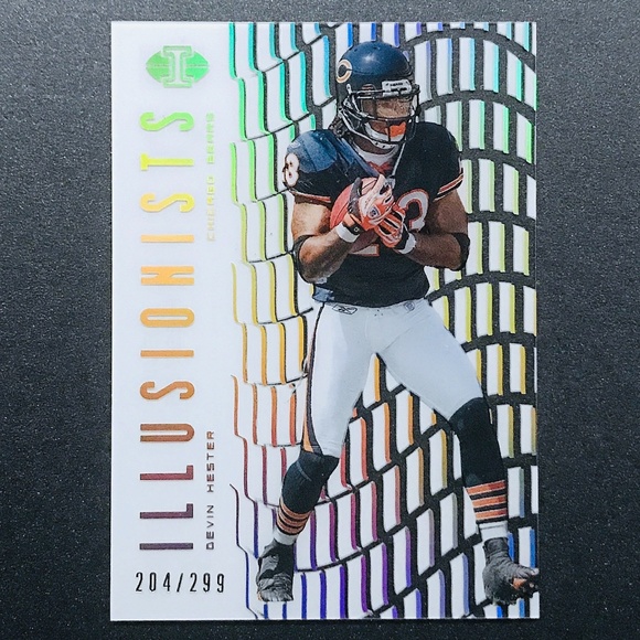 Devin Hester - 2018 Panini Illusions Illusionists Gold #ILL-DH 204/299 - Picture 1 of 2